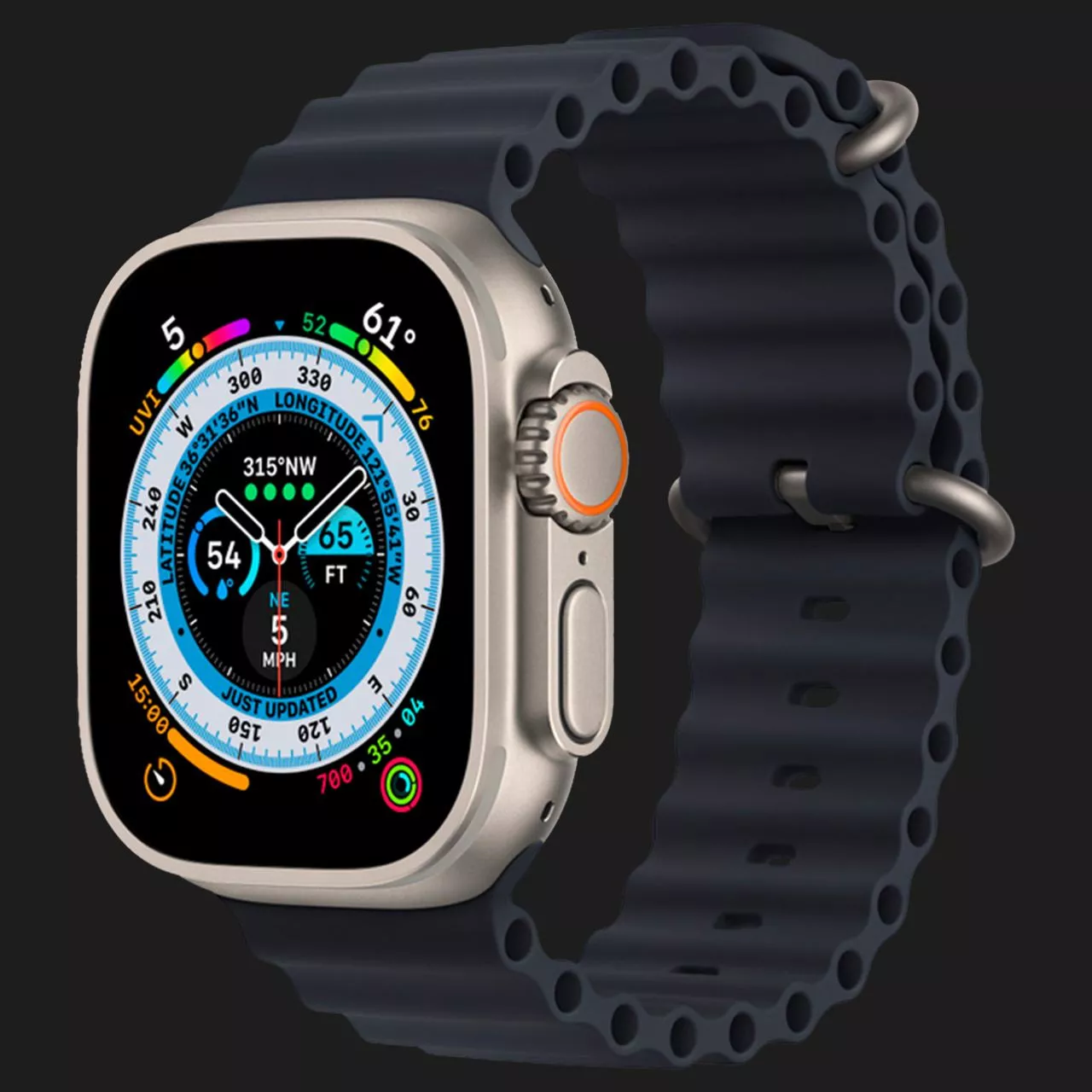 Купить Apple Watch Ultra 49mm Titanium Case with Midnight Ocean